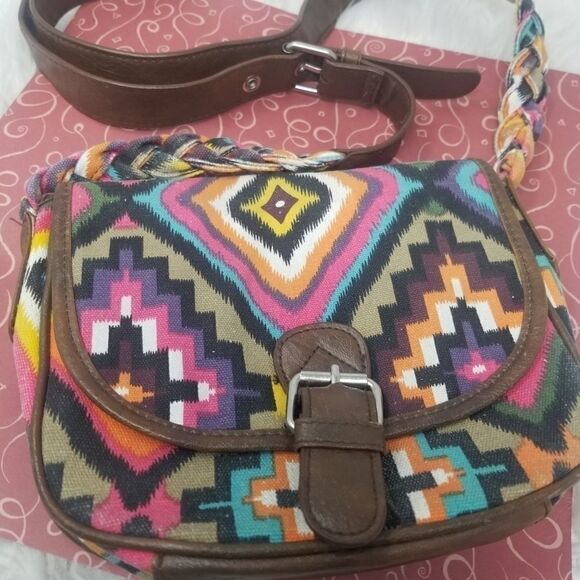 American Eagle Outfitter Crossbody Canvas Ba - Picture 1 of 16